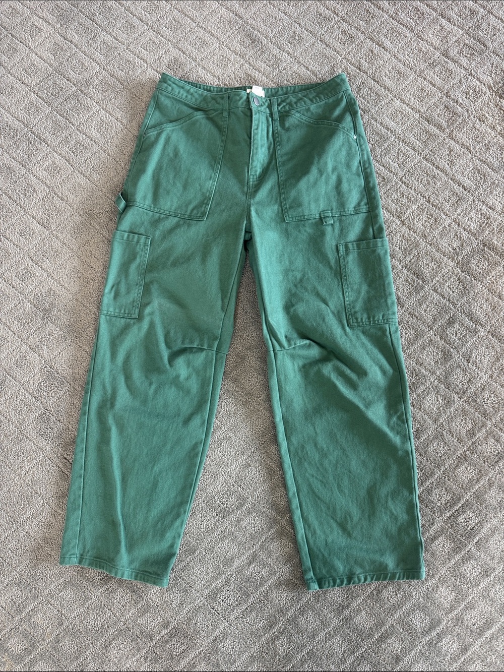 Green Women’s Utility Cargo Pants